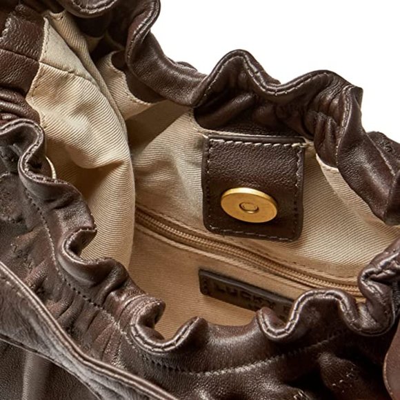 Lucky Brand Brown Leather Hobo Bag - Picture 4 of 7